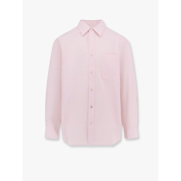 Dunst Men Cotton Shirt With One Applied Breast Pocket